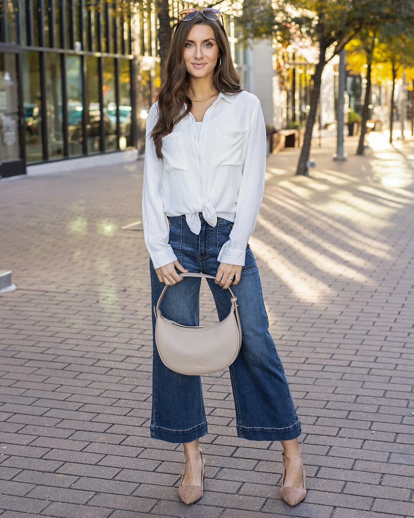 white button up shirt womens