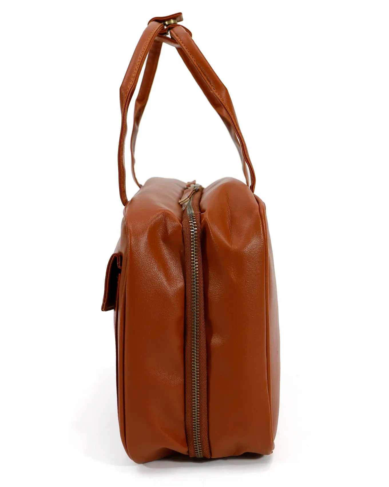 All-in-one Travel Toiletry Bag in Cognac