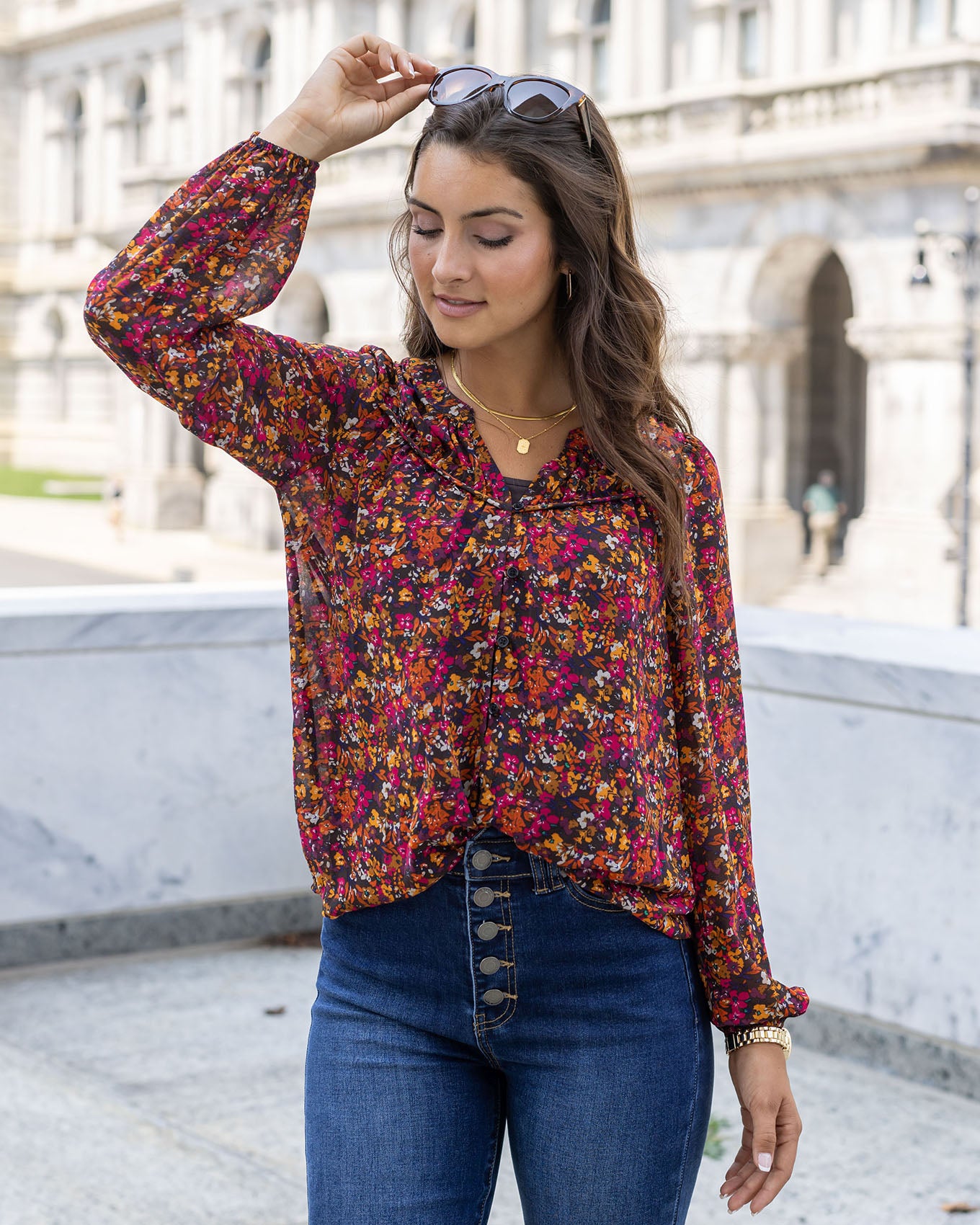 Flowy tops cheap for fall