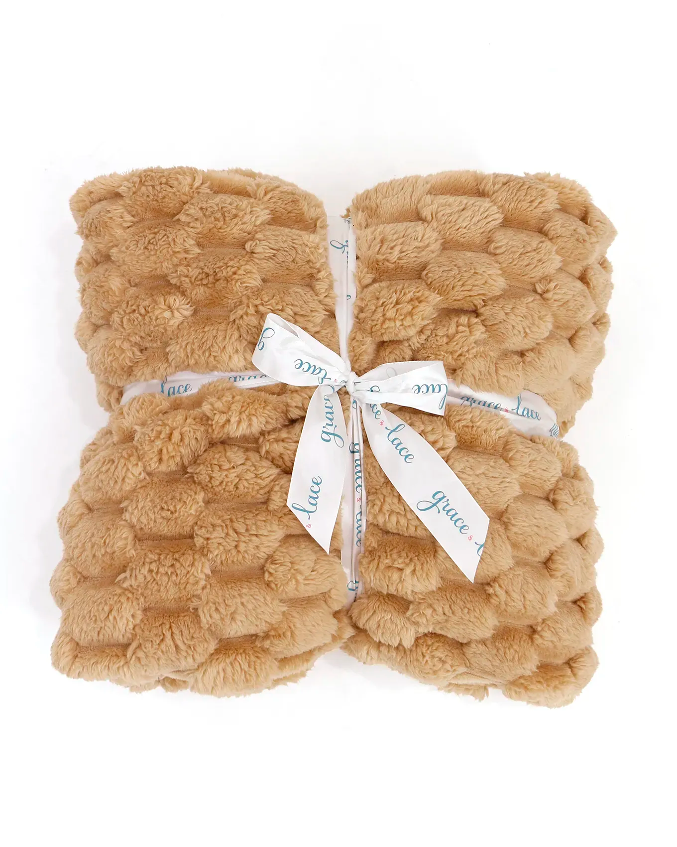 Camel Bubble Blanket