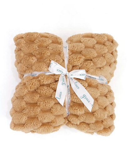 Camel Bubble Blanket