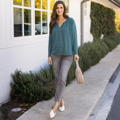 green blouses for ladies