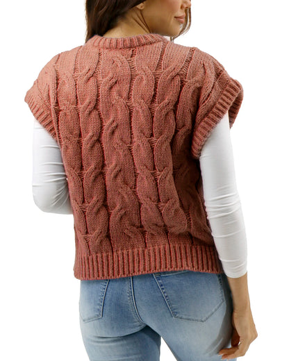 women’s pullover sweater vest