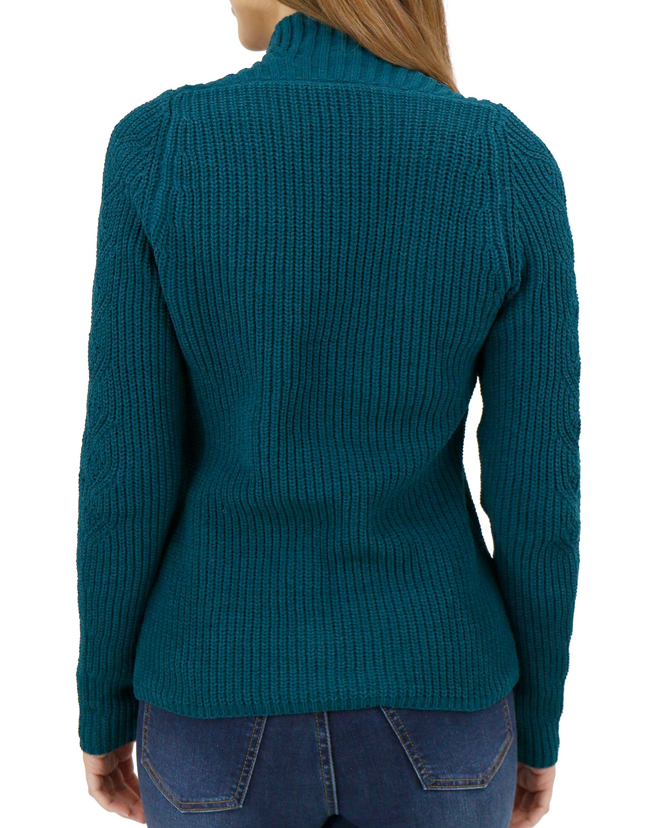 Blue on sale shrug sweater