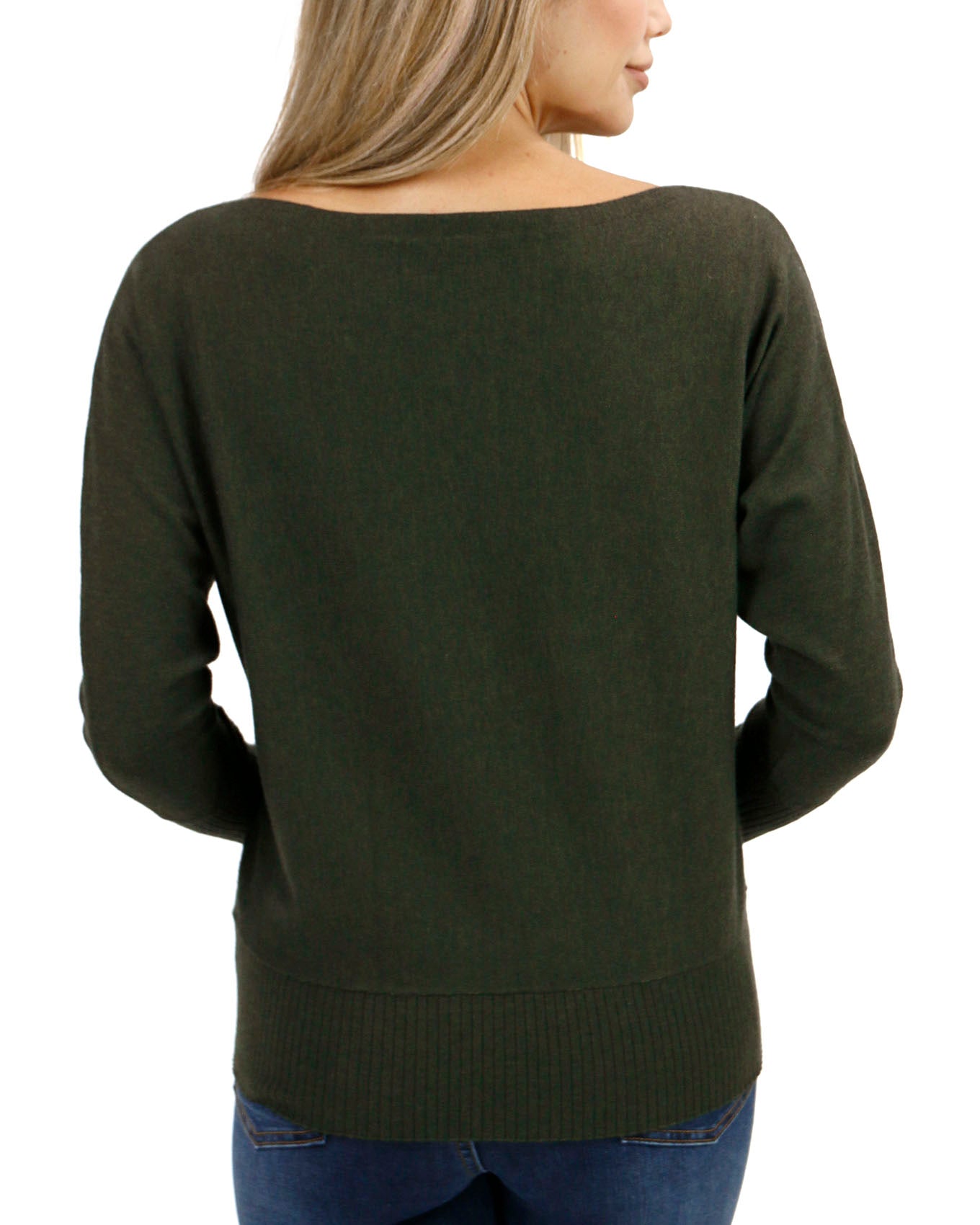 Classic & Cozy Winter Moss Sweater Top - Grace and Lace
