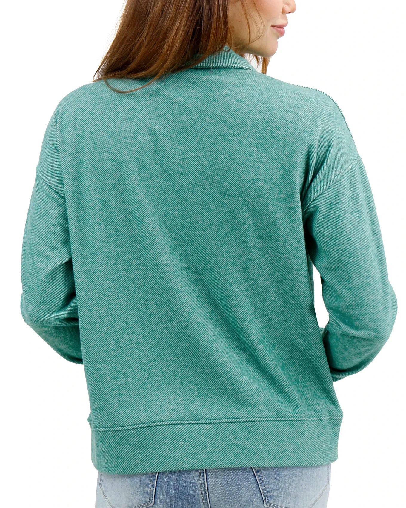 quarter zip pullover sweater