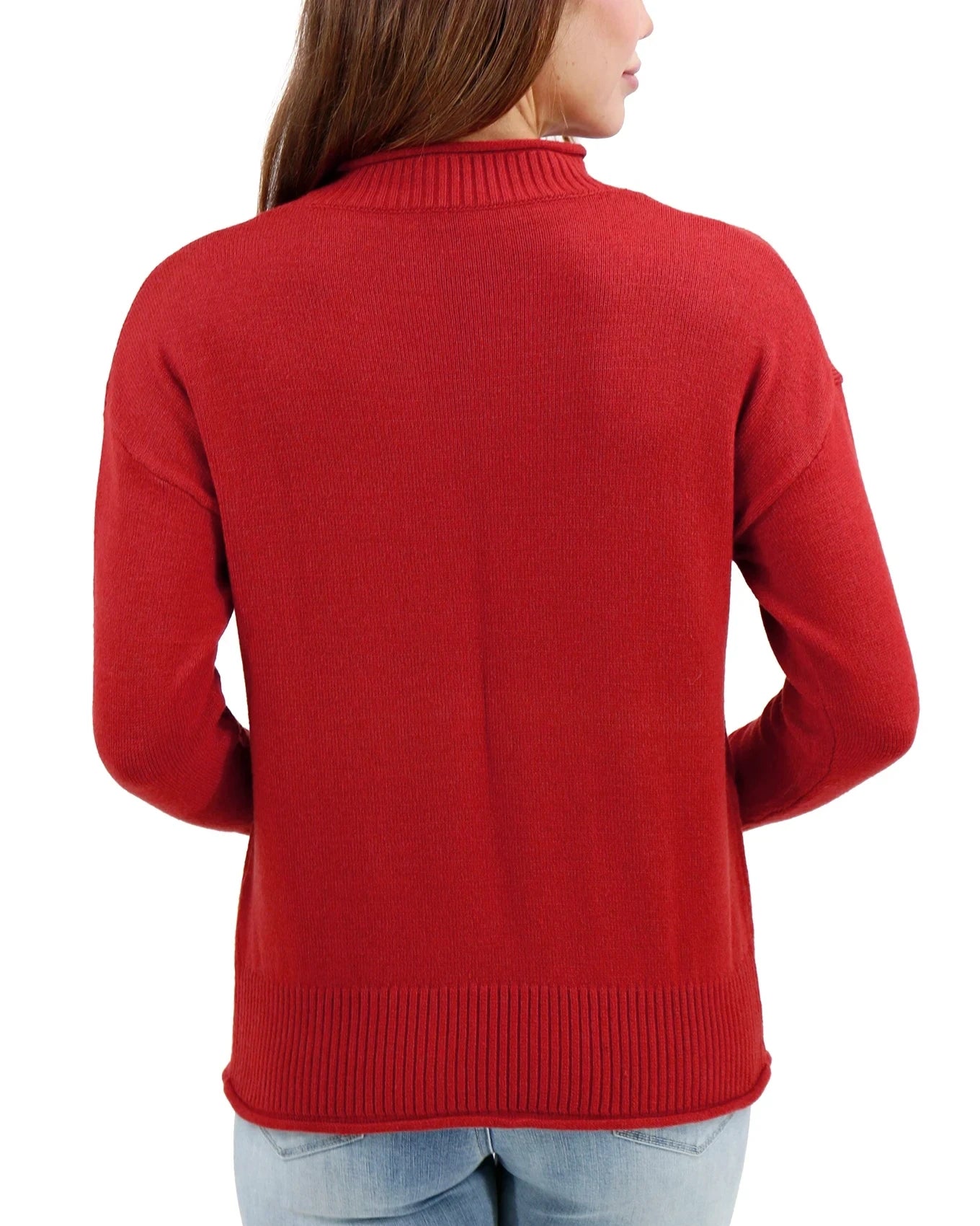 roll neck sweater