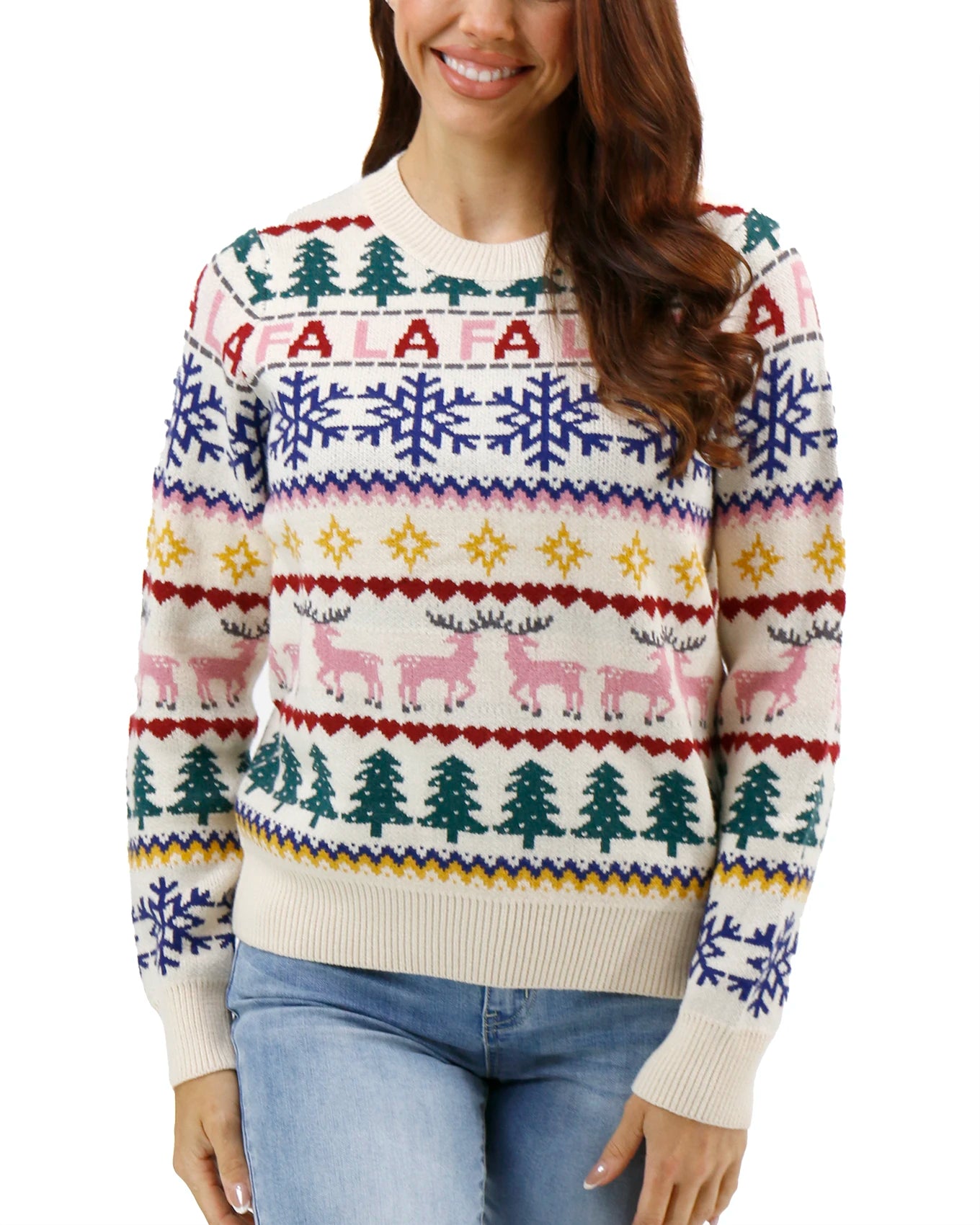 snowflake sweater