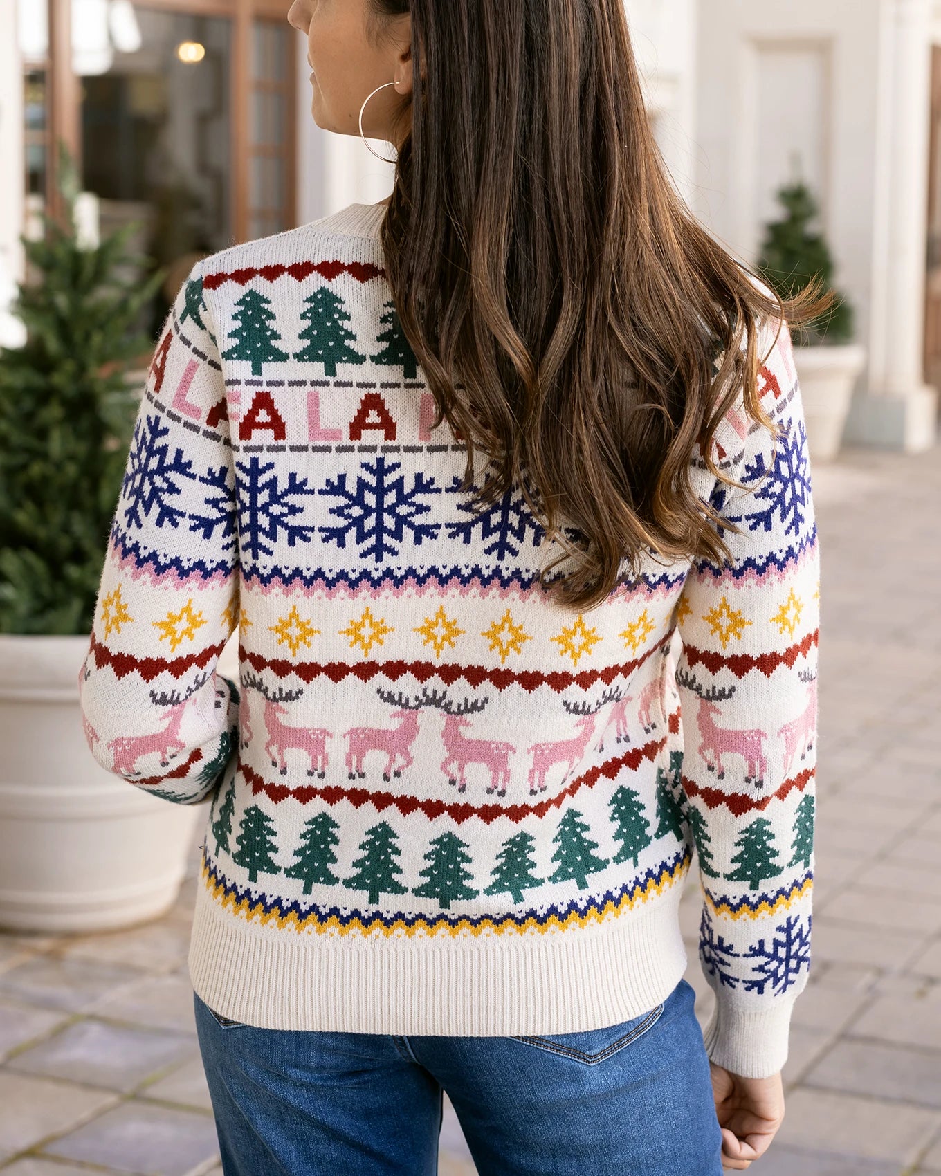 christmas tree sweater