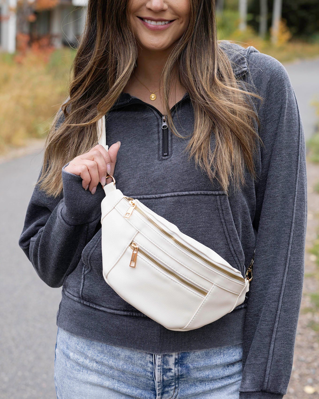 Ivory White Zipper Pouch: The Ultimate Organizer for Every Need