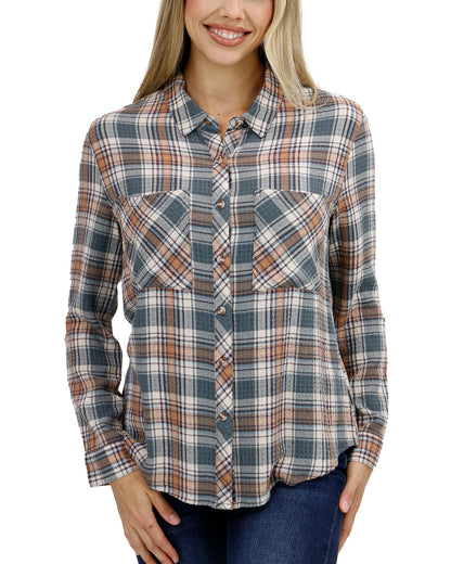 Grace Check-Mate Button Down Shirt – Radka