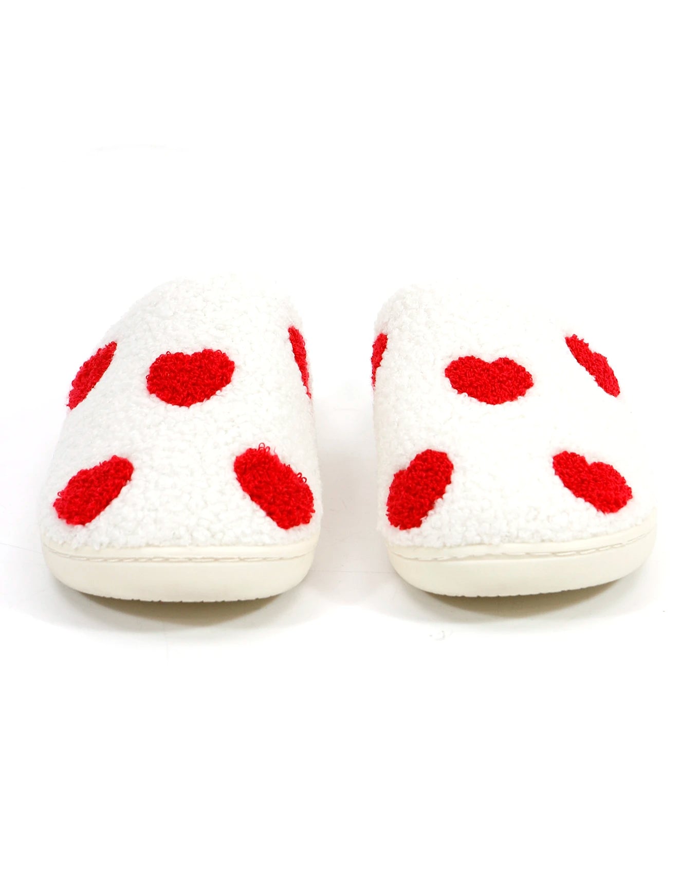 heart slippers