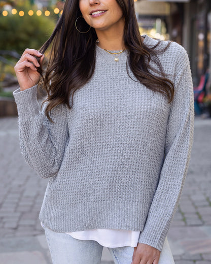 Grey sweater