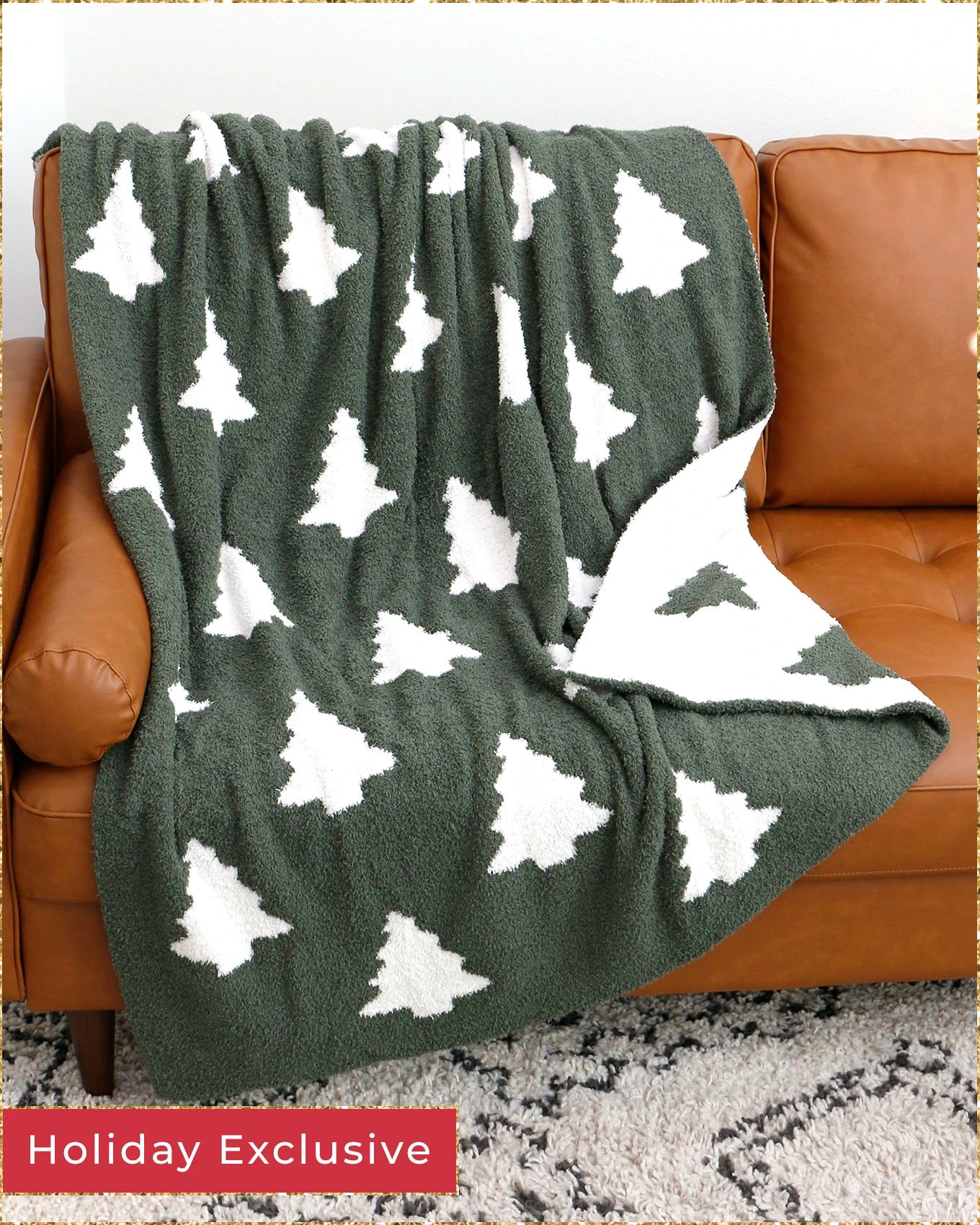 Holiday Cuddle Cloud Blanket - Christmas Tree - FINAL SALE