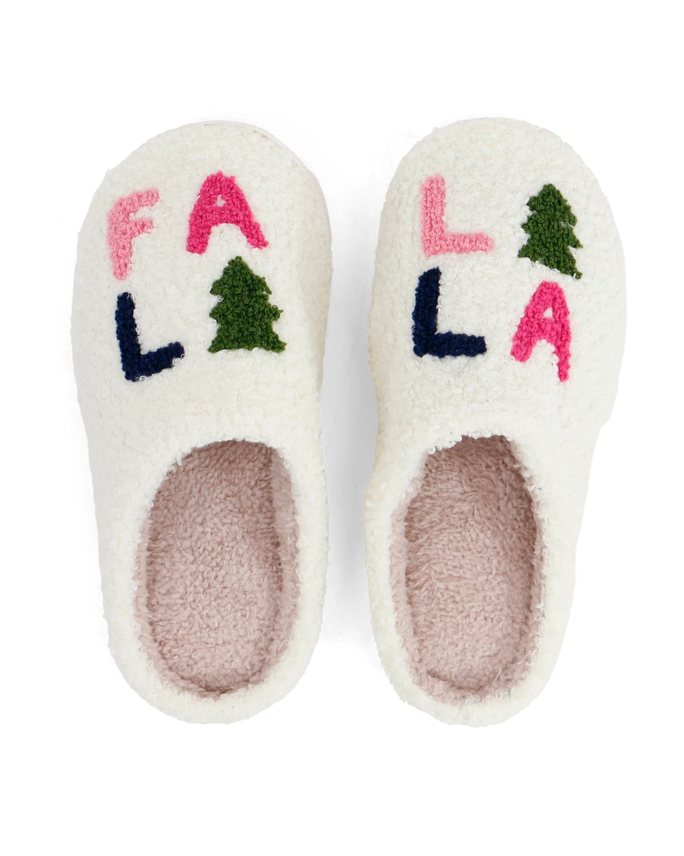 Holiday Fa La La La Slippers