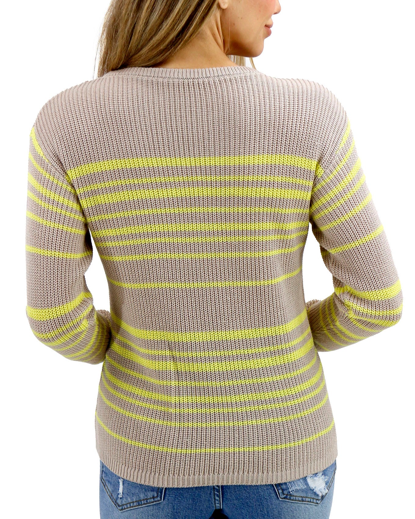 Lemon green sale sweater