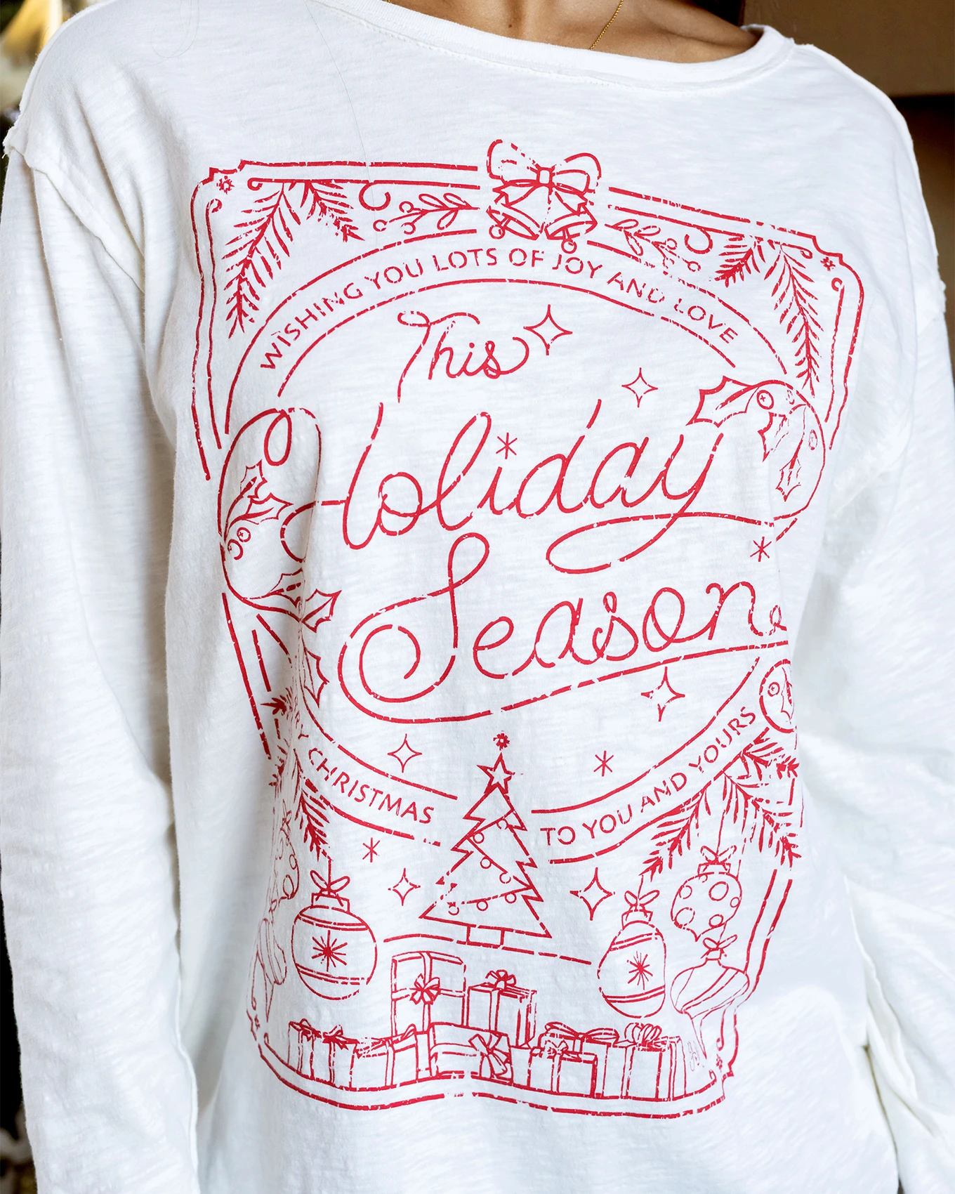 holiday graphic tee