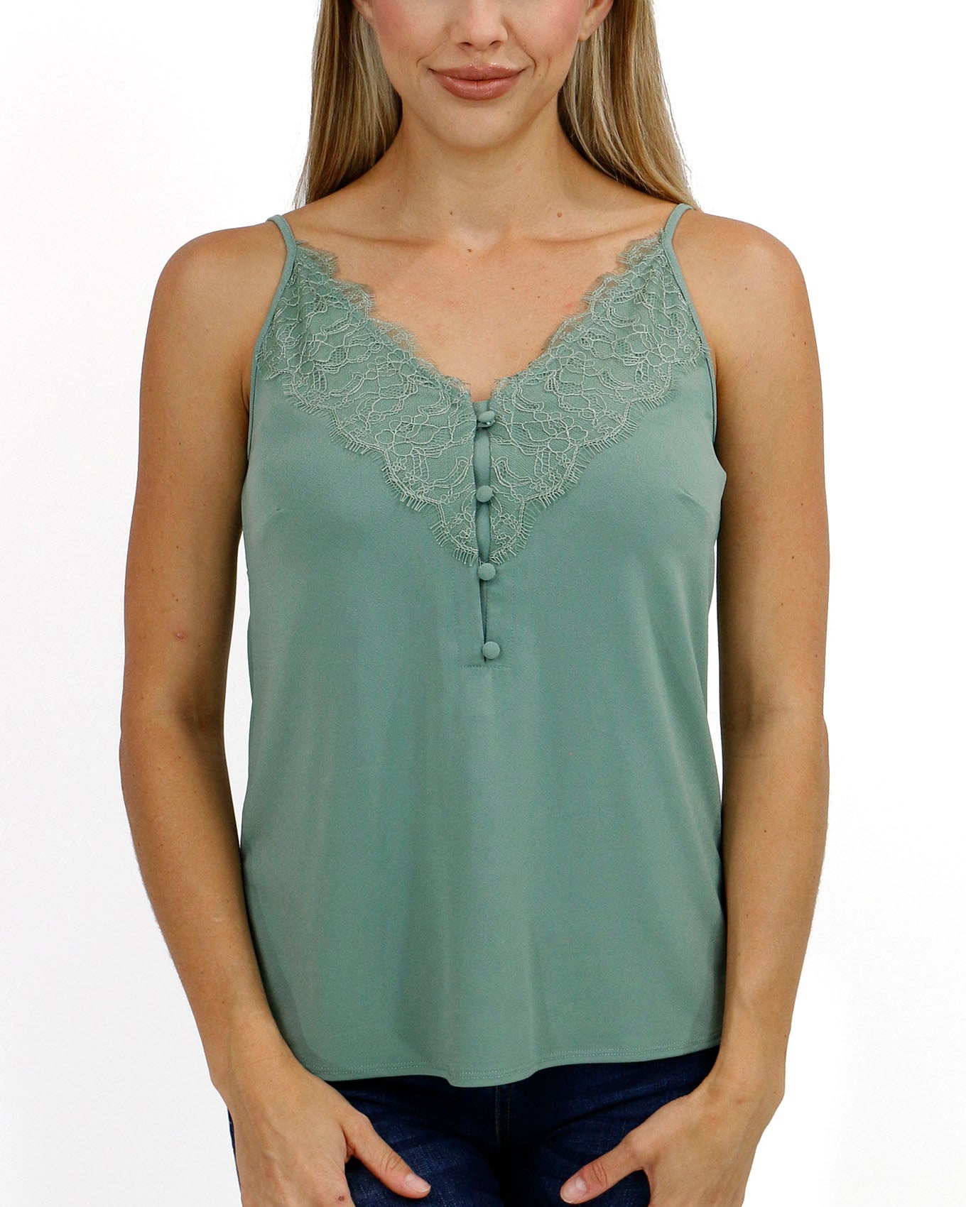 Camisole Top with Lace