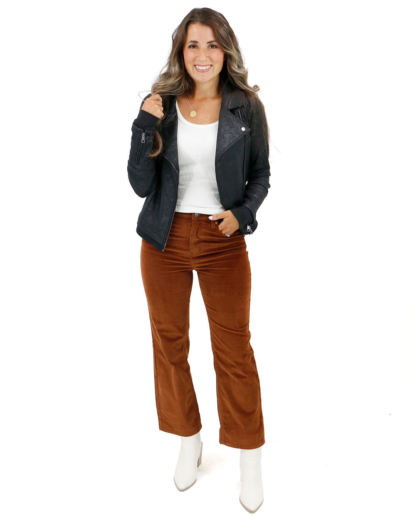 Women's corduroy straight leg cheap pants