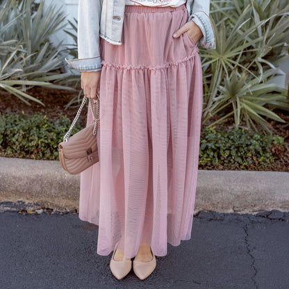 maxi skirt