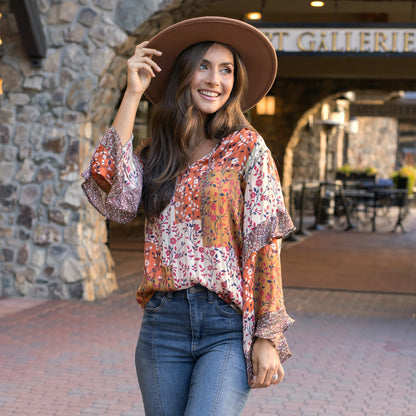 boho blouse