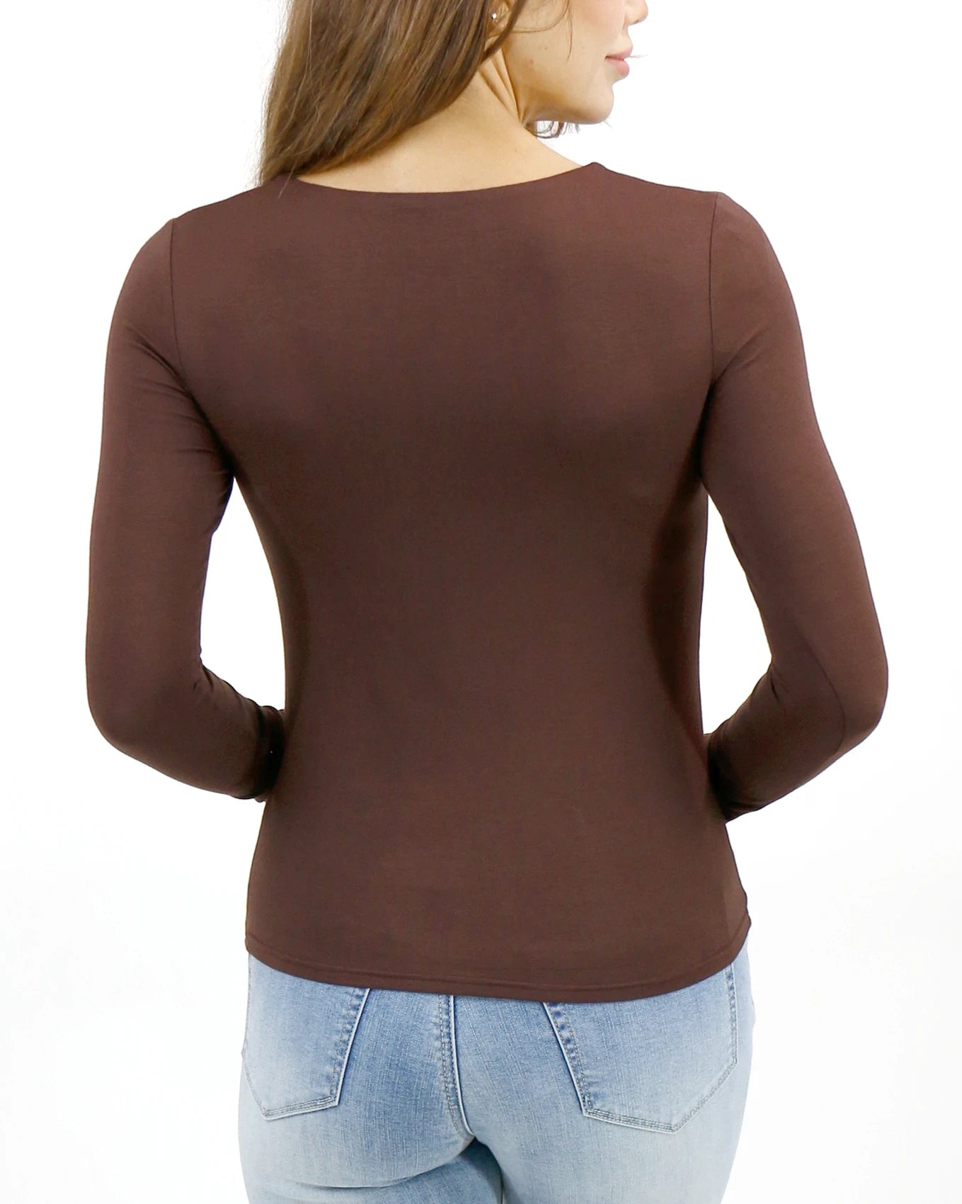 Brown tee