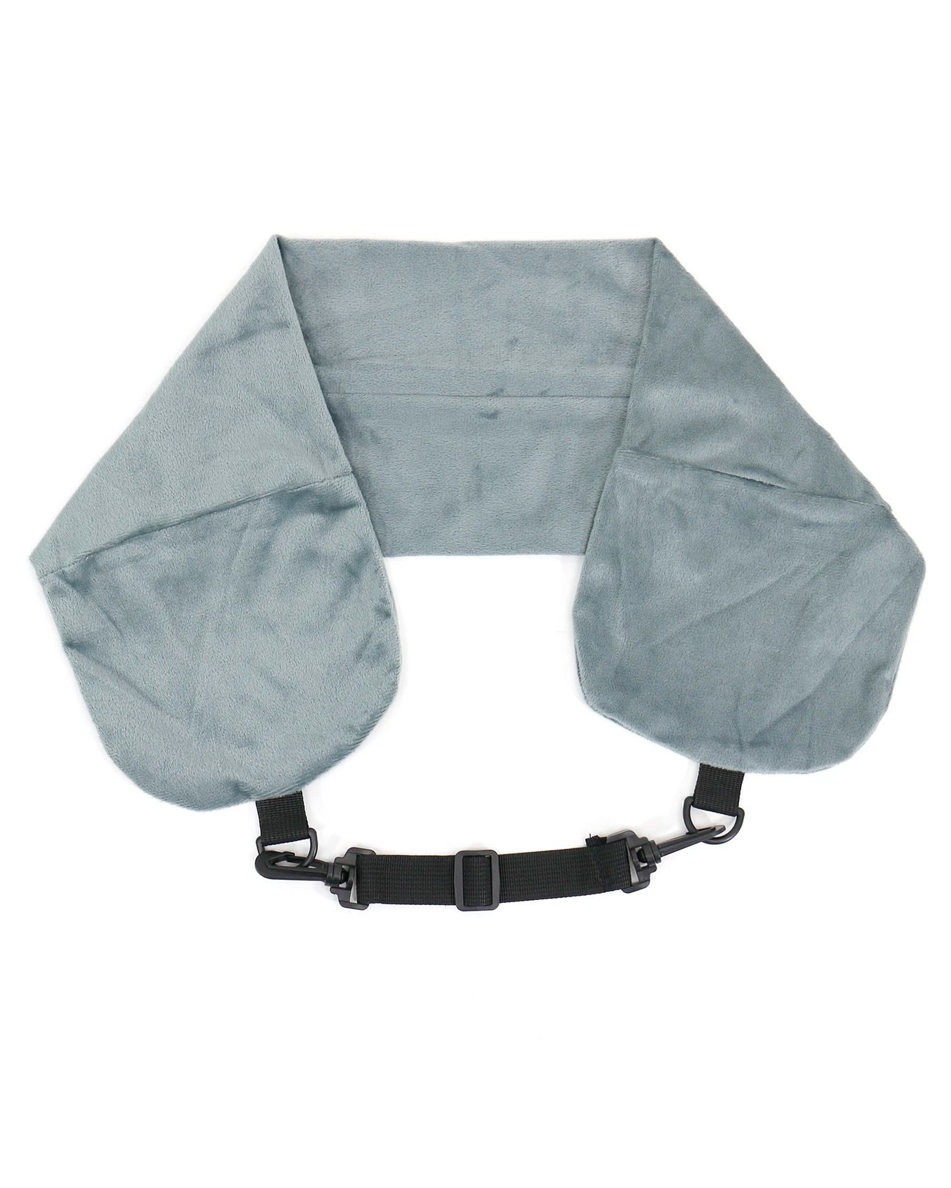 Grace Lace Packable Travel Neck Pillow in Grey