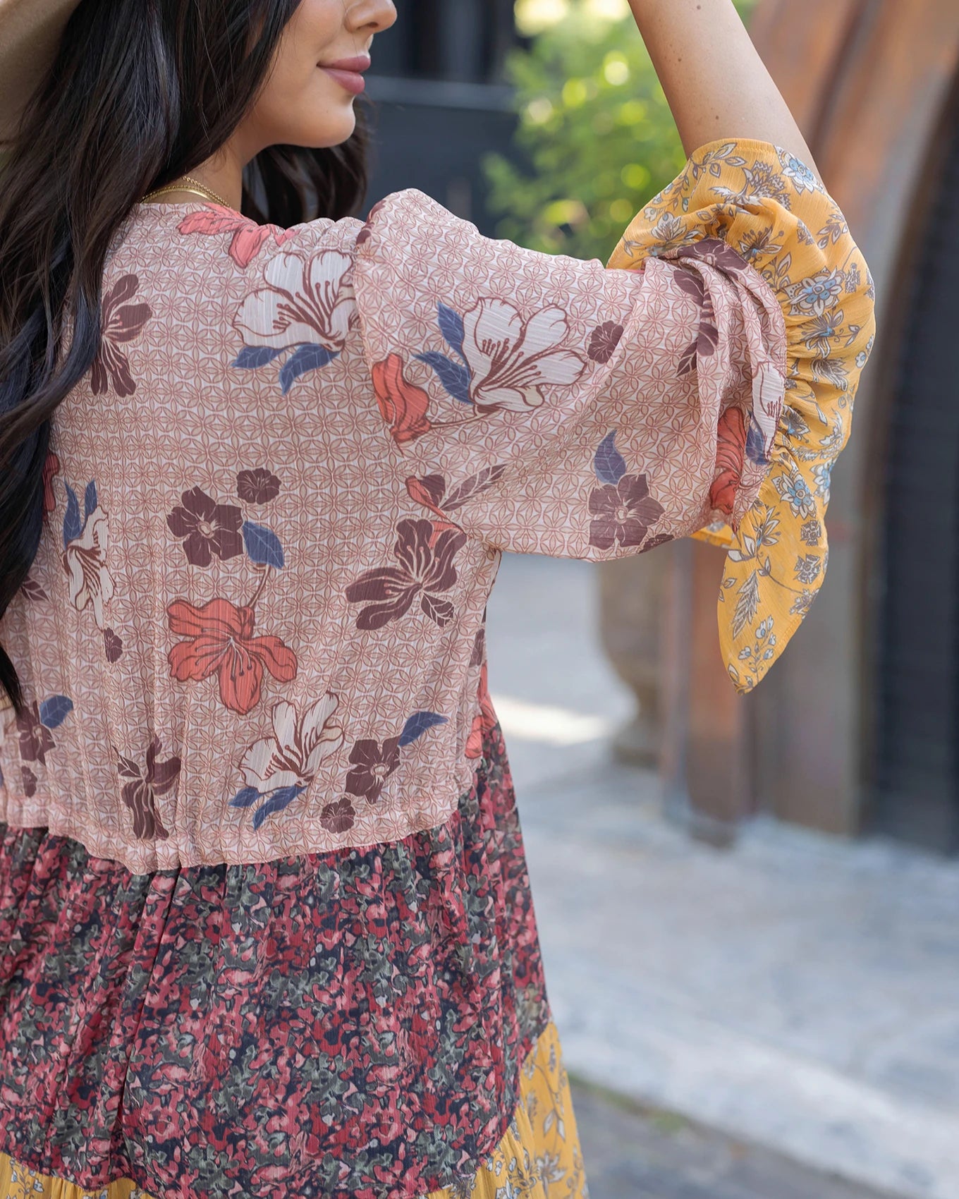 long sleeve kimono