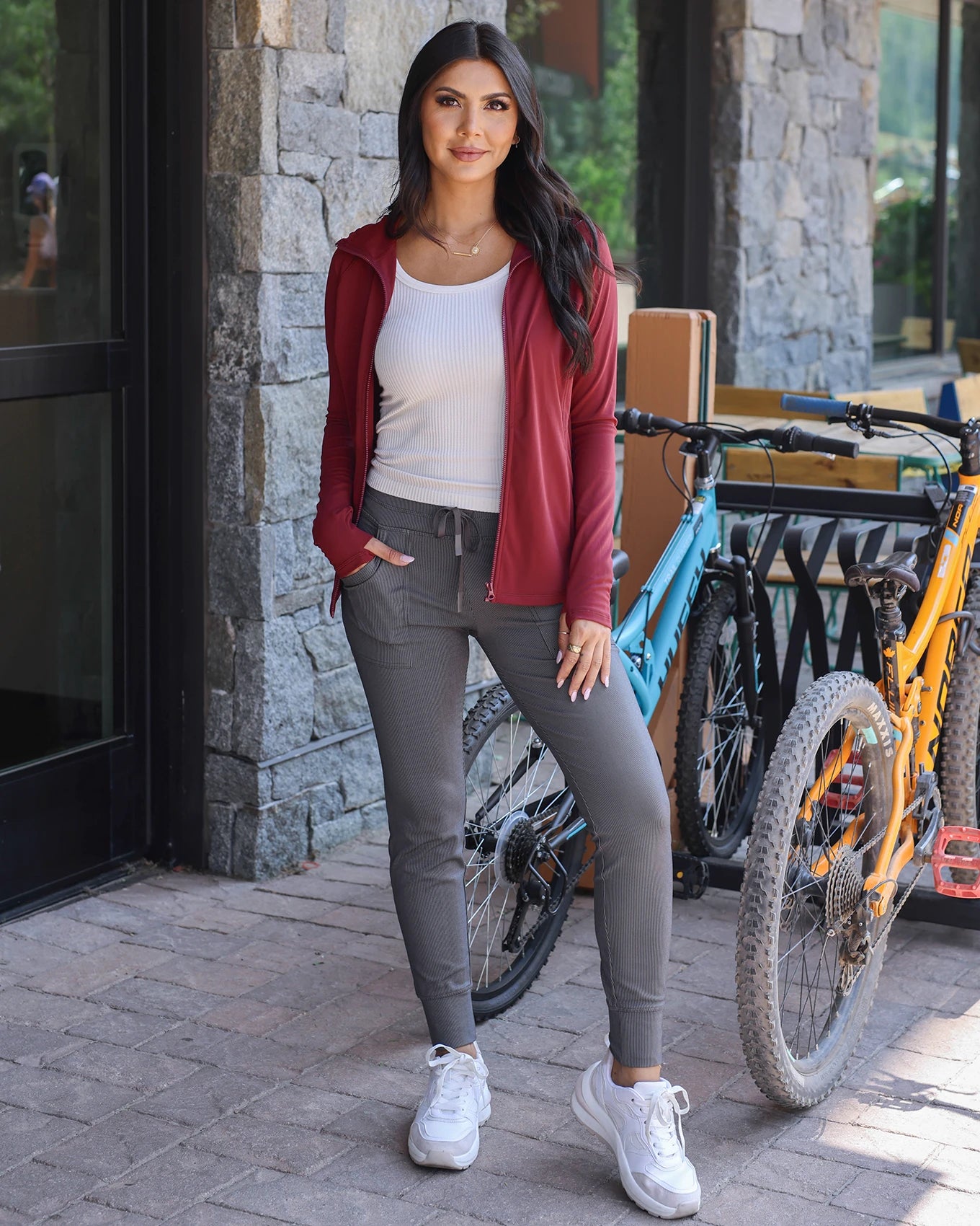 Grey Performance Jogger Leggings