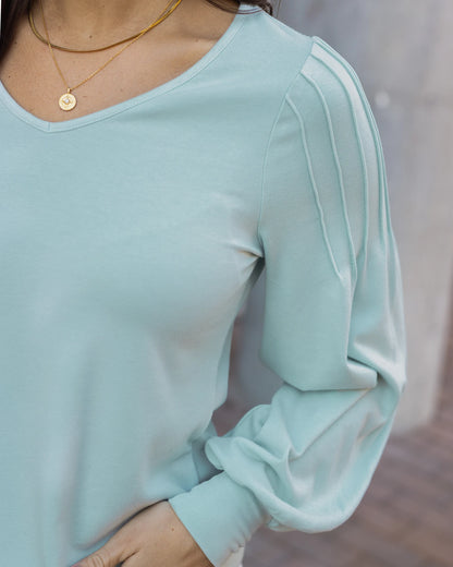 puff sleeve top