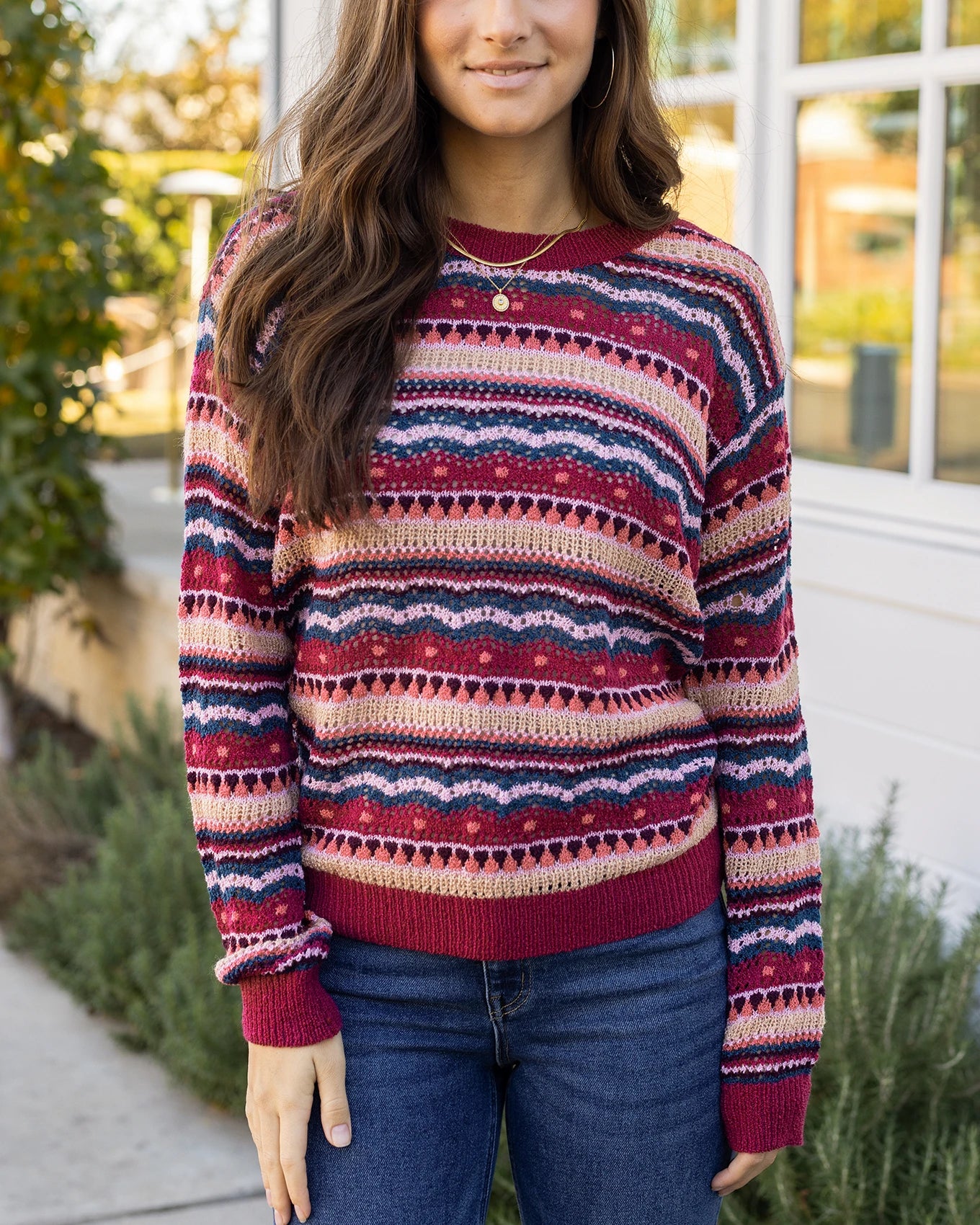 Striped sweater