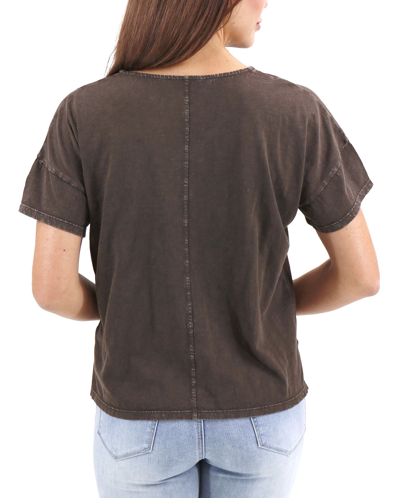 Brown t shirt