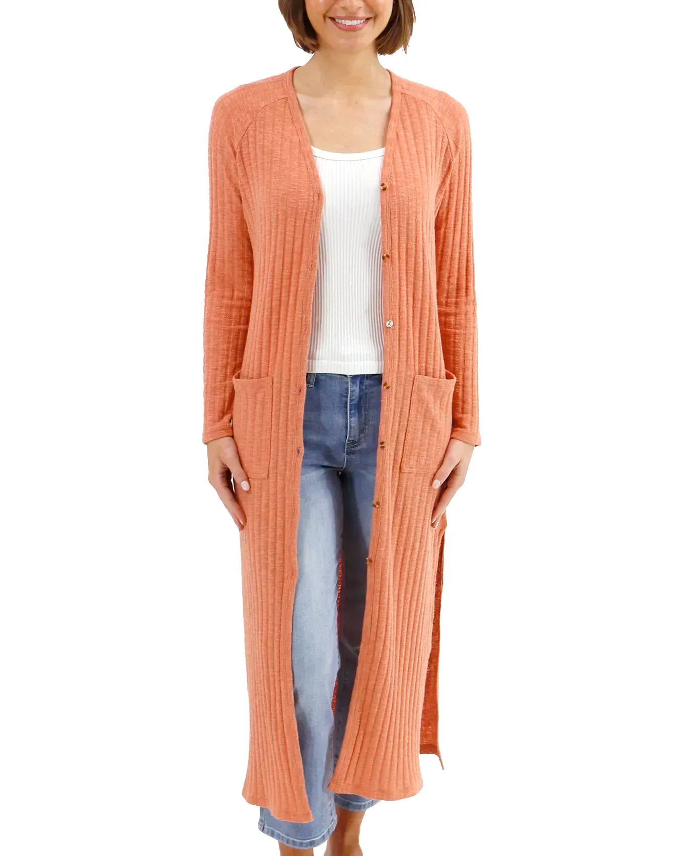 long duster cardigan