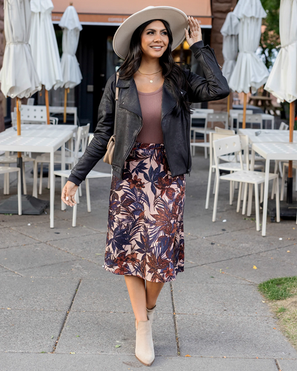 Floral skirt