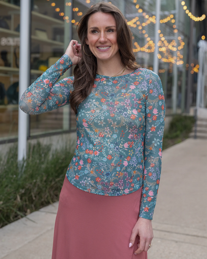 floral top