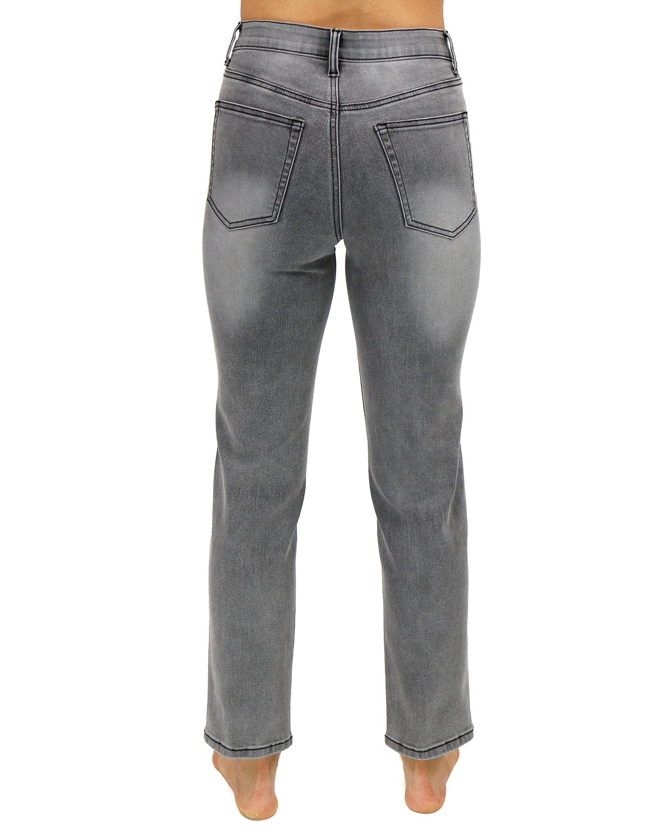 Dark grey 2024 straight leg jeans