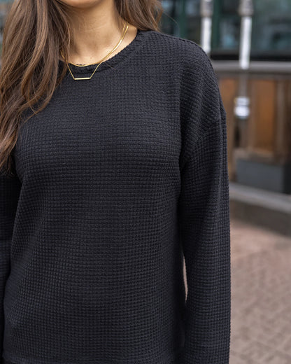 black sweater women