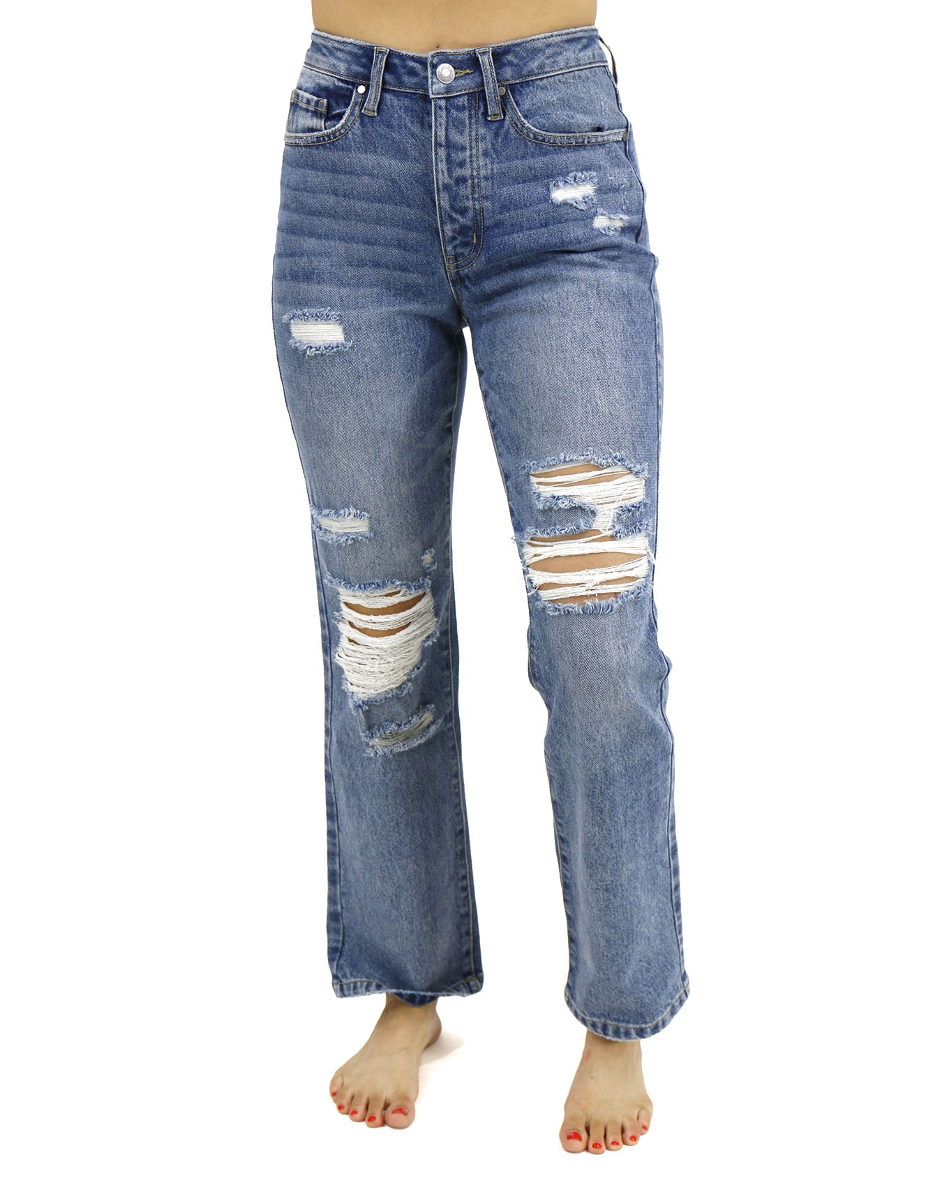 Womens straight leg jeans