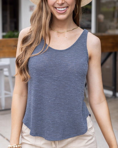 Knit tank top