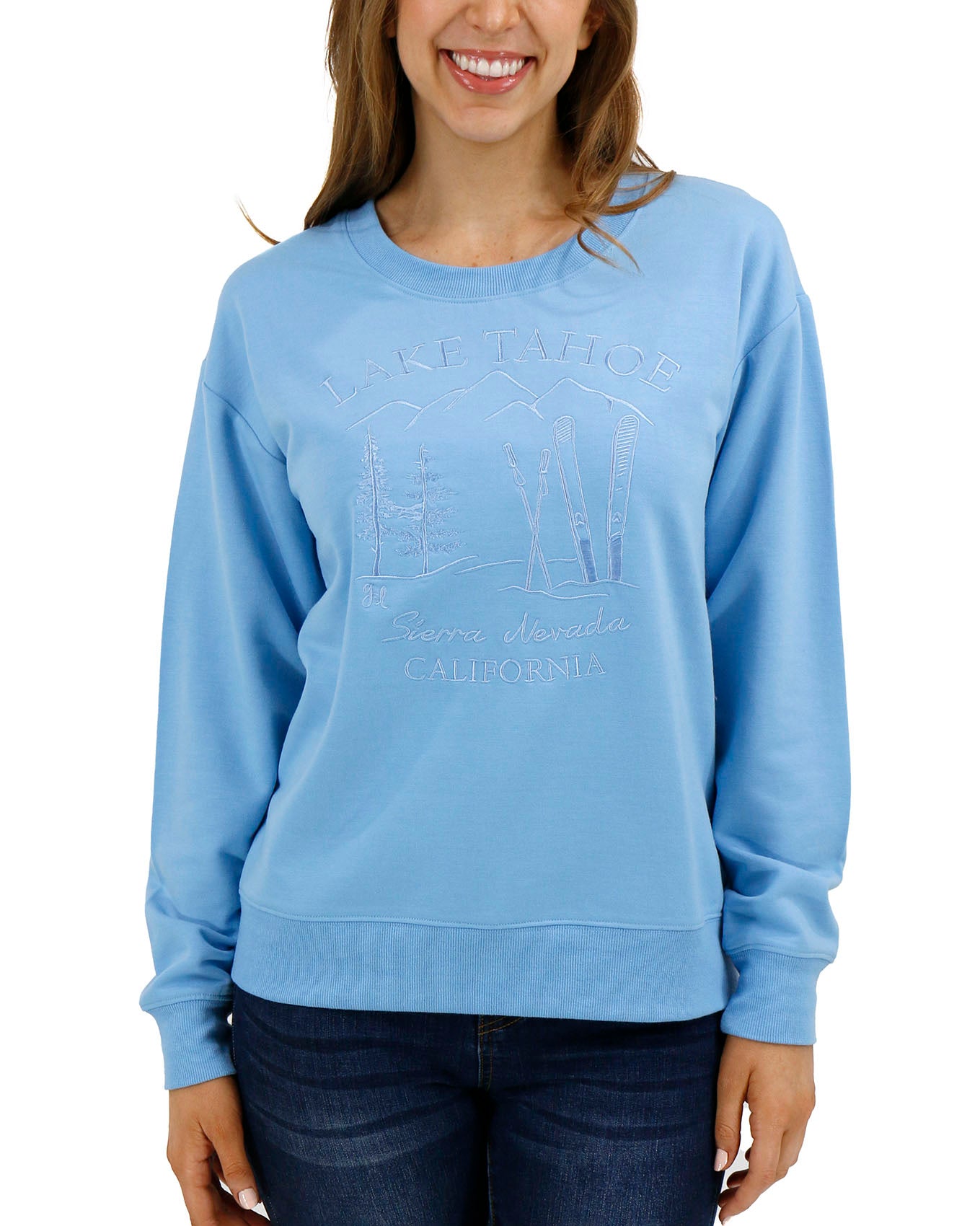 Signature Soft Embroidered Sweatshirt - Grace and Lace