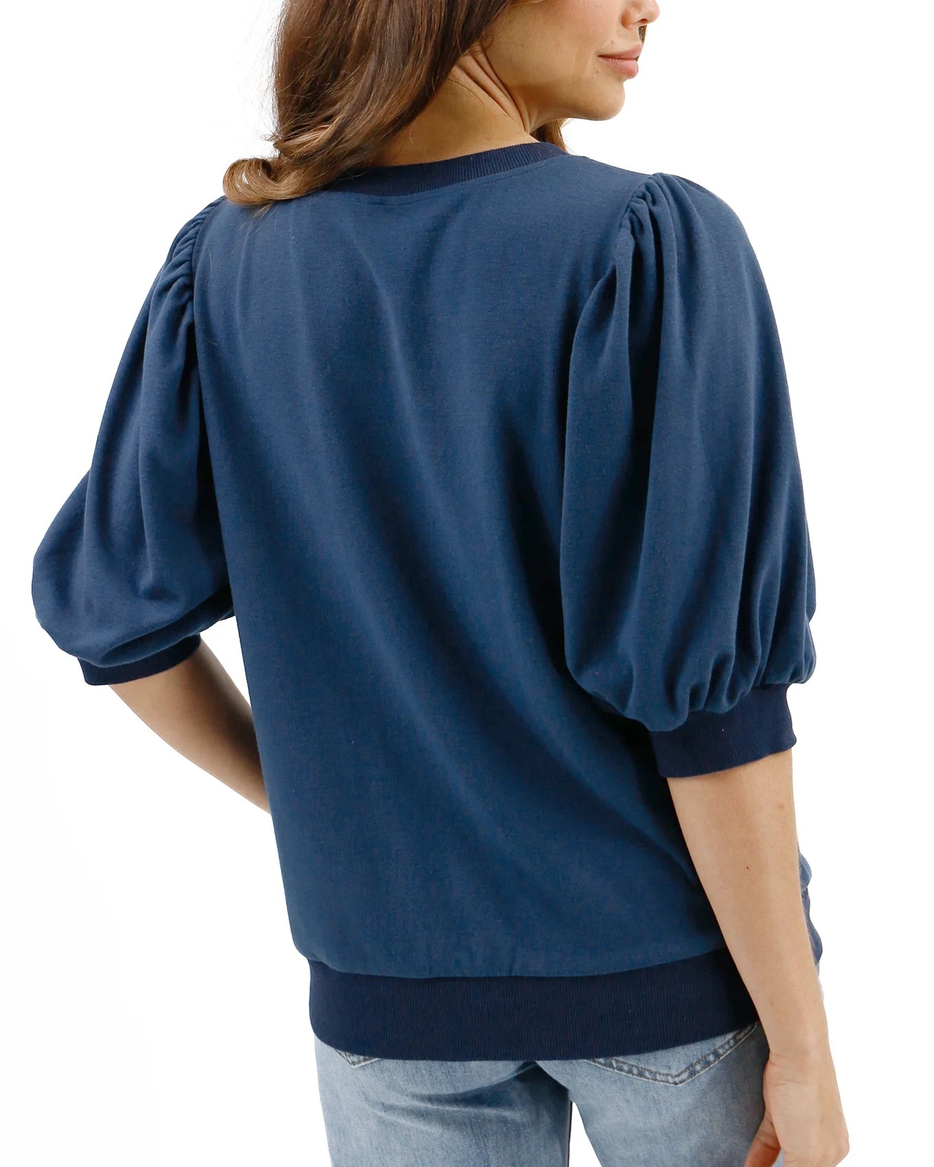 womens puff sleeve top