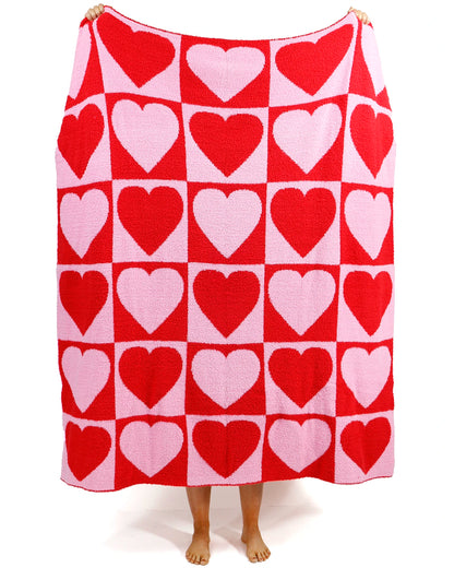 heart blanket