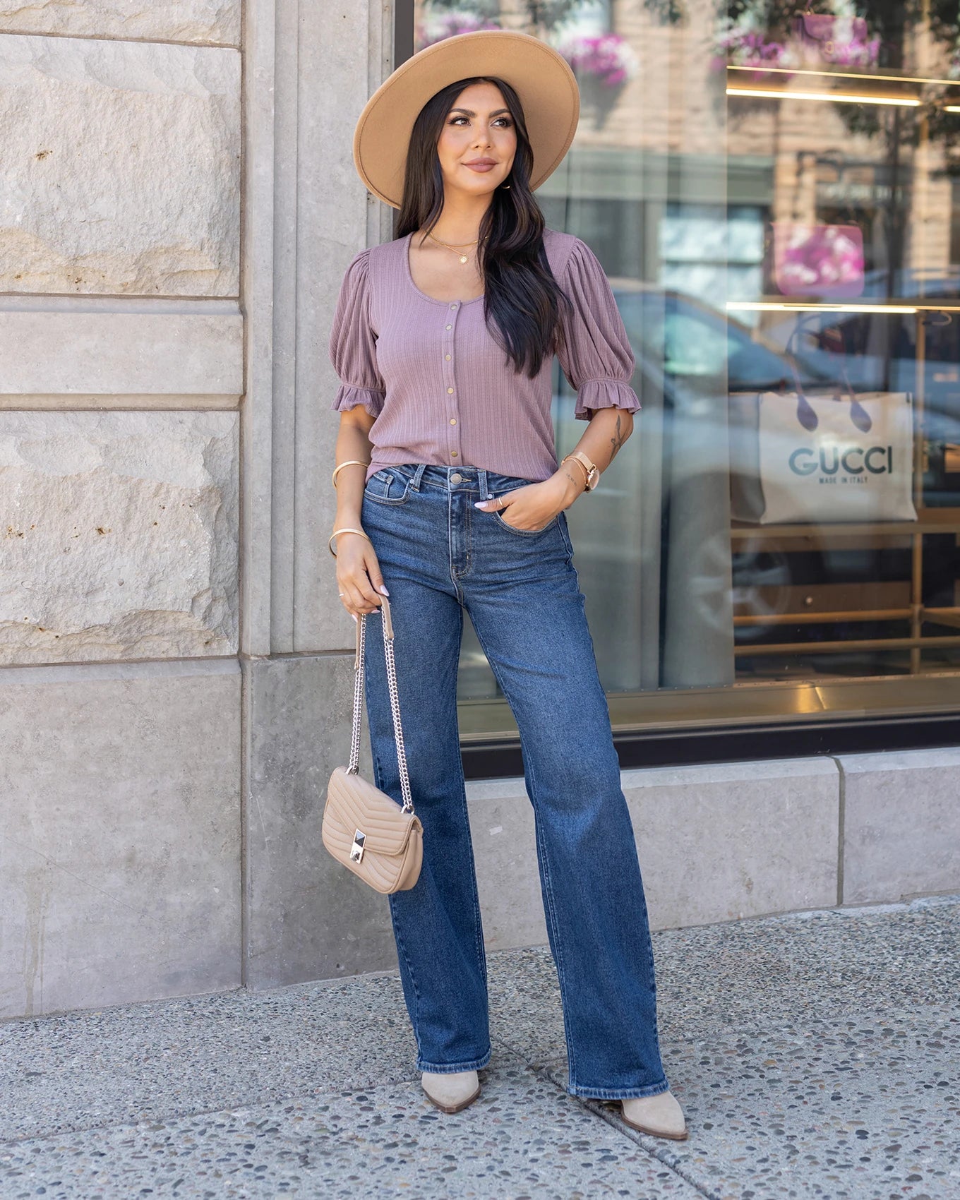 wide leg jeans