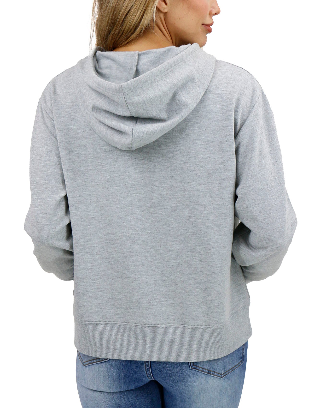 Grey best sale graphic hoodie