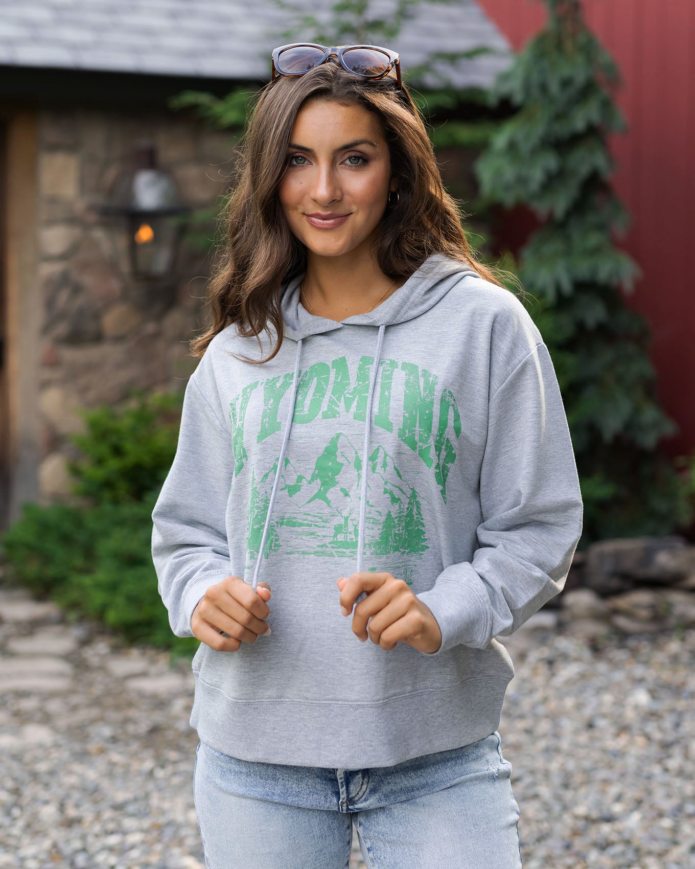 Wyoming Graphic Hoodie FINAL SALE