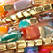 Multicolor Sea Glass Bracelets Multicolor