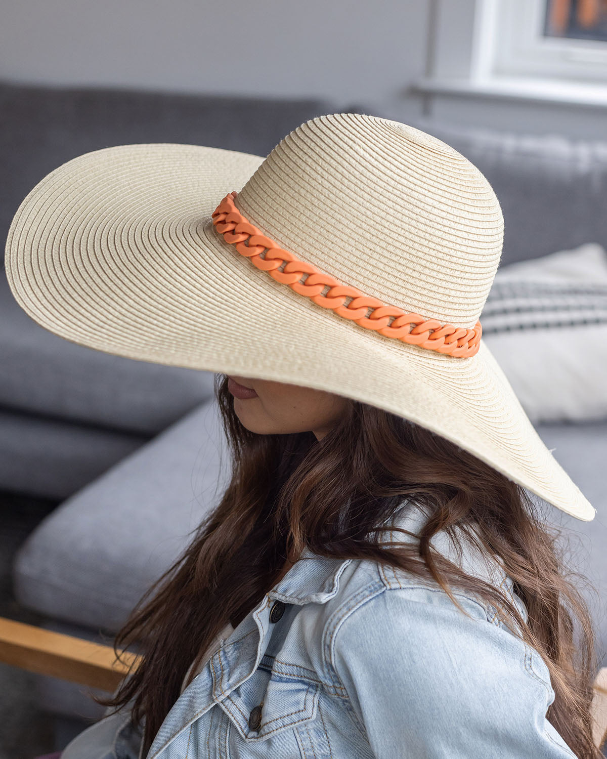 Natural Beach Straw Hat - FINAL SALE - Grace and Lace