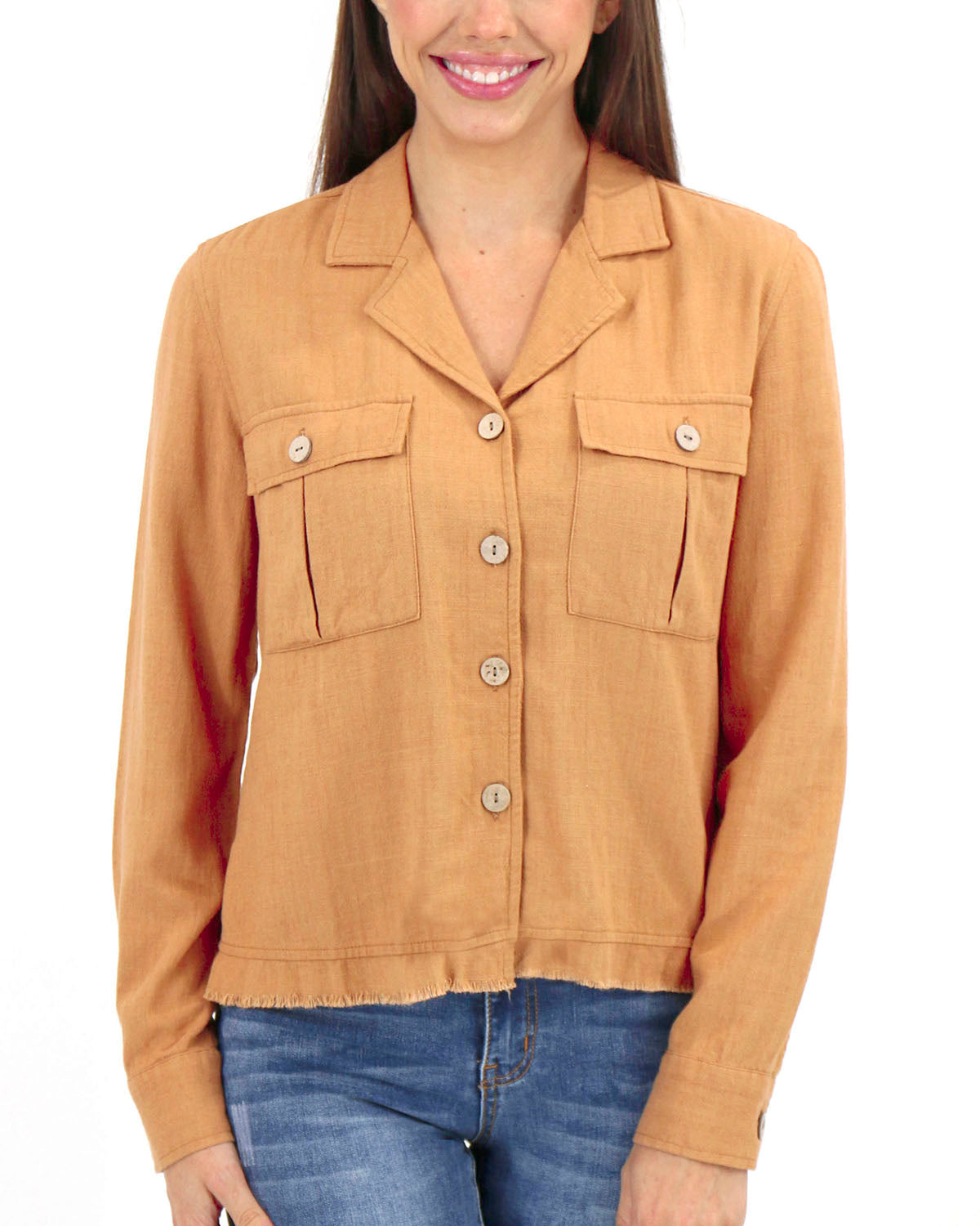 Linen safari jacket on sale womens