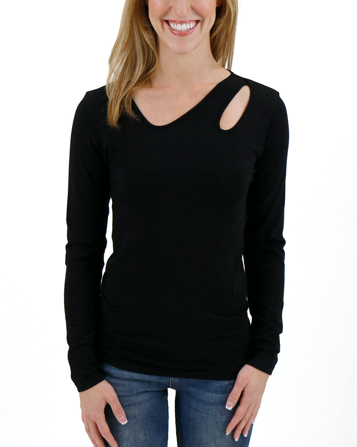 Perfect Fit Cut Out Top - FINAL SALE - Grace and Lace