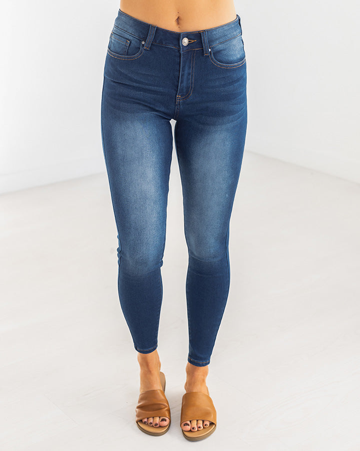 All Day Denim in Indigo - FINAL SALE - Grace and Lace